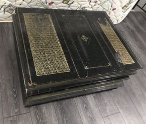 Vintage 1980s Stacked Books Coffee Table By Maitland-Smith