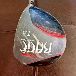 Krank RAGE 7.5 Degree Driver Fujikara X-Flex BT-33 Shaft