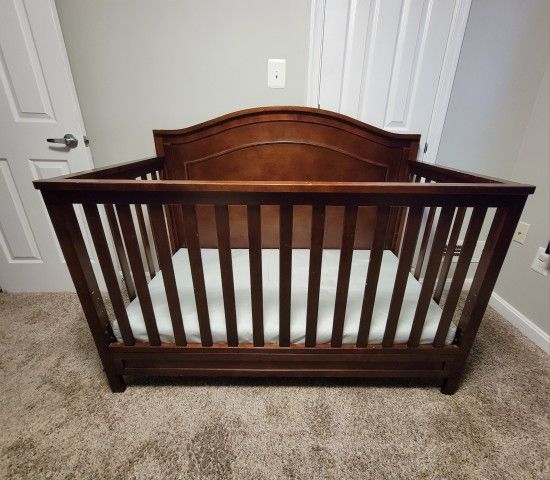 Davinci Charlie 4-in-1 Convertible Crib- Espresso