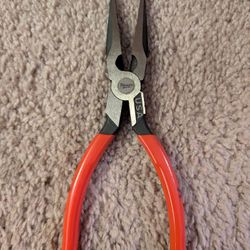 Milwaukee MT505 Best Grip 8 Inch USA Long Nose Pliers
