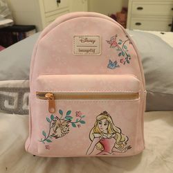 NWT. Sleeping Beauty Loungefly Mini Backpack. 