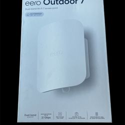 Amazon eero Outdoor 7 dual-band mesh wifi router (newest model)