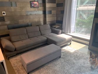 Modern L shape couch