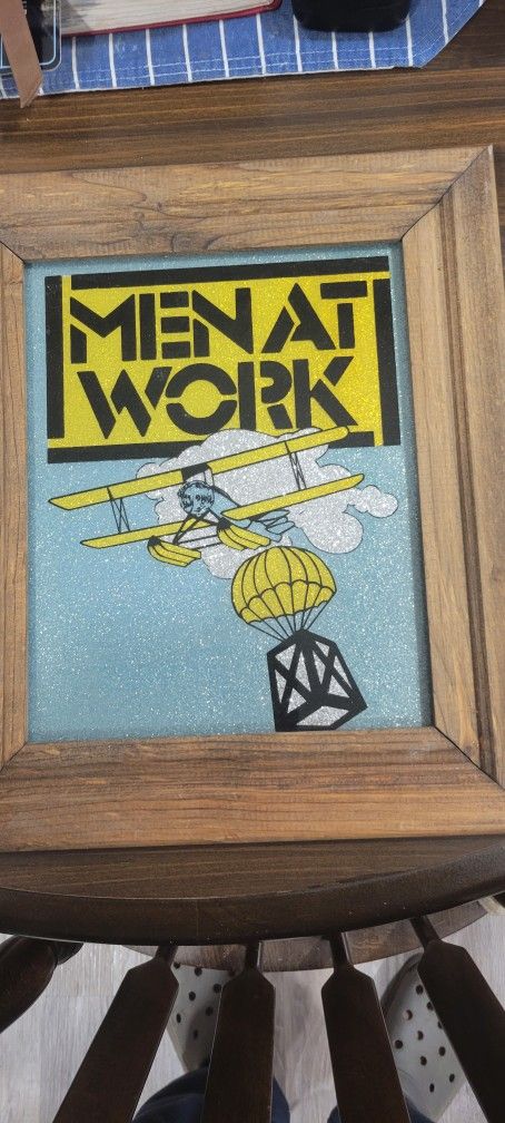 Vintage Rock And Roll Art.