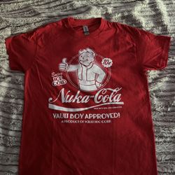 Fallout Nuka-Cola Men’s Medium Red T Shirt