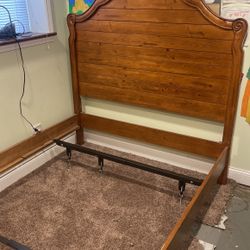 Bedroom Set Real Wood 