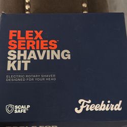 Freebird FlexSeries electric head and body hair shaver kit.