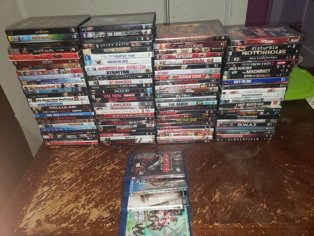 106 DVD 4 Blu-ray All In Good Condition Take All For 85$