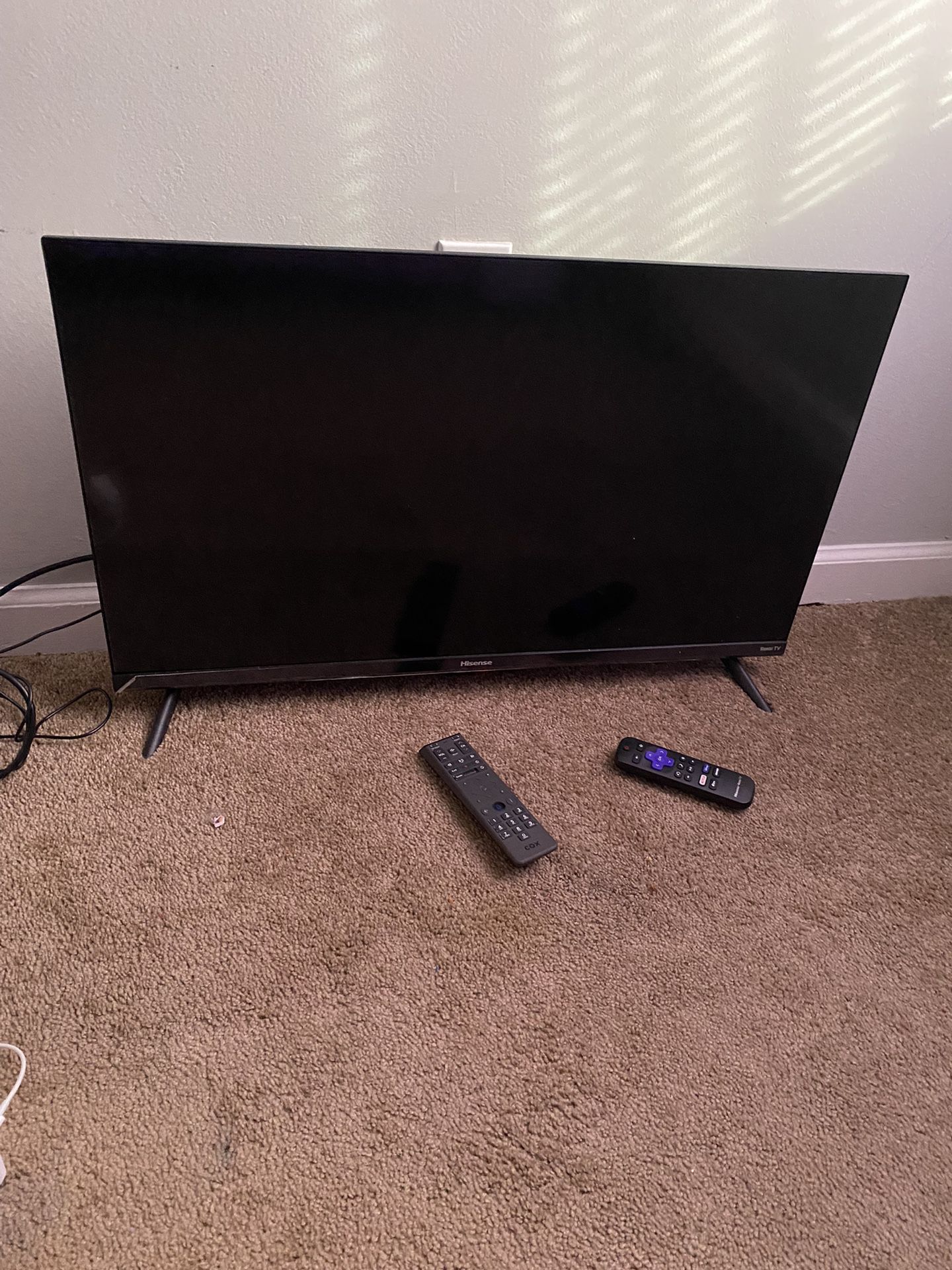 Two 40” Flat Screen TV