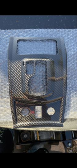 G37 sedan carbon fiber gear shift cover