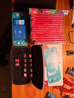 Adult owned Nintendo switch lite with 11 games