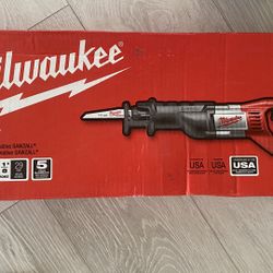 Milwakee Sawzall NEW IN THE BOX “FIRM ON PRICE, NO OFFERS “