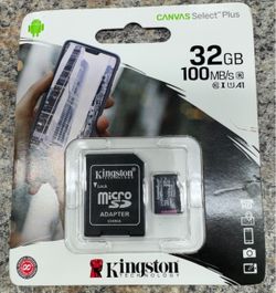 Kingston Canvas Select Plus 32GB microSD Card