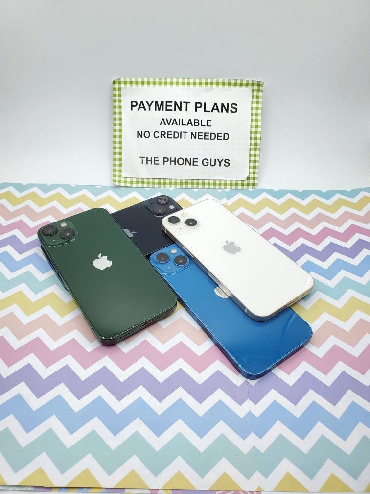 Apple IPhone 13 5G 128GB - $1 Down To Take Home Today Pay The Rest Later