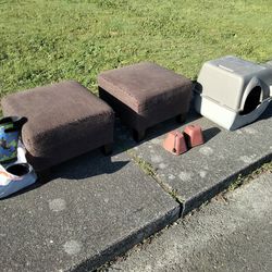 Free Ottomans, Kitty Litter Box, Faucet Frost Protectors