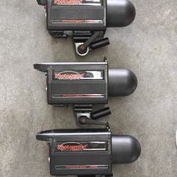 Camera Flash Photogenic Power light 1250 x3