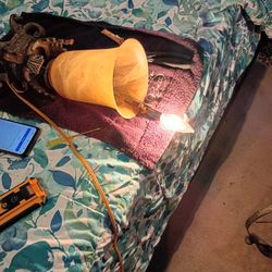 1920 Vintage Antique Workin Table Lamp