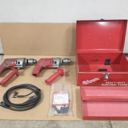 Heavy Duty Milwaukee Magnum Drills