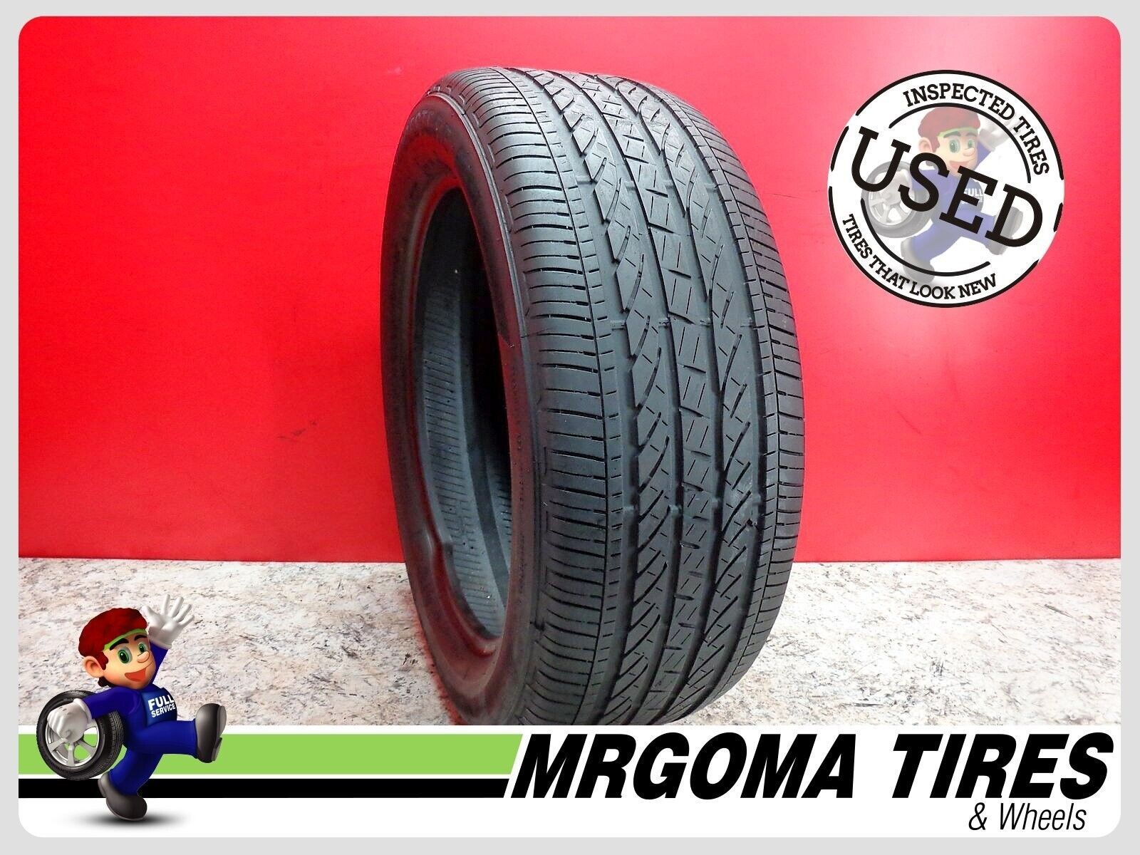 1 BRIDGESTONE DUELER H/P SPORT A/S RFT XL 245/50/19 USED TIRE