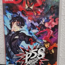 Persona 5 Strikers - Nintendo Switch Game - New Not-Opened Still Sealed - See Photos & Description 