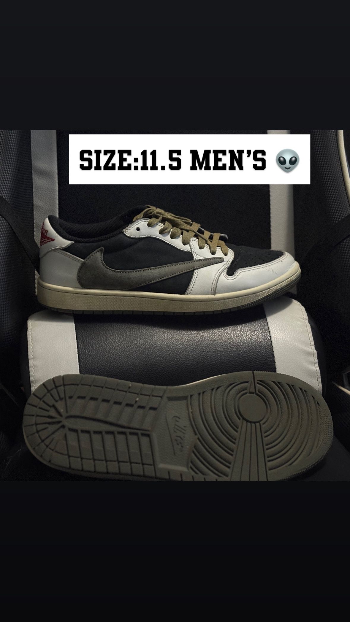 Travis Scott x Air Jordan 1 Retro Low OG SP 'Olive'