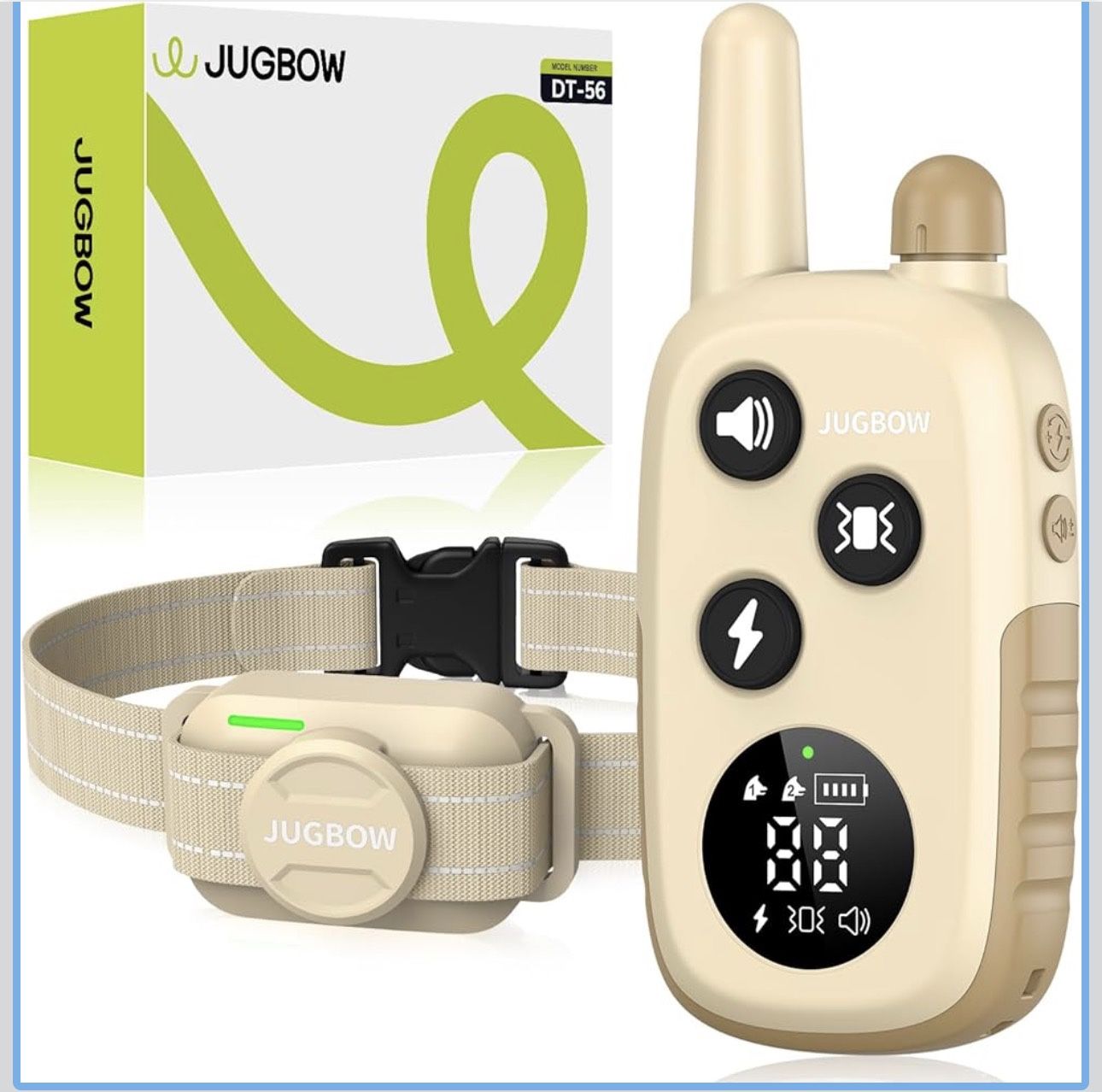 Dog Training Collar w/ Remote – Waterproof, Rechargeable, 4200FT Range – $15