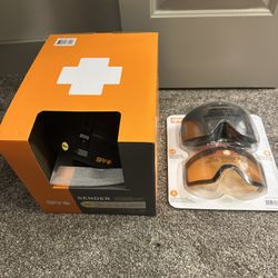 Spy Snowboard Helmet And Goggles