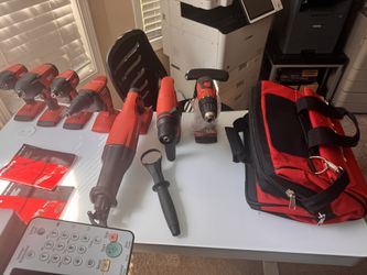 HILTI 7 TOOL SET 18v With Carrying NEVER USED