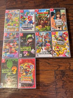 Nintendo Switch Games Bundle –