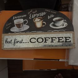 Set Of Coffee Decorations