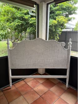 FREE Rattan Headboard  for Queen Bed