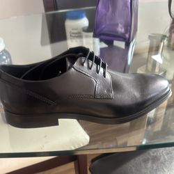 ECCO Queenstown Leather Dress Shoes Size 11–11.5 – New Open Box