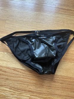 New Men’s Jockstraps Thongs Sexy Black jockstraps underwear size XL