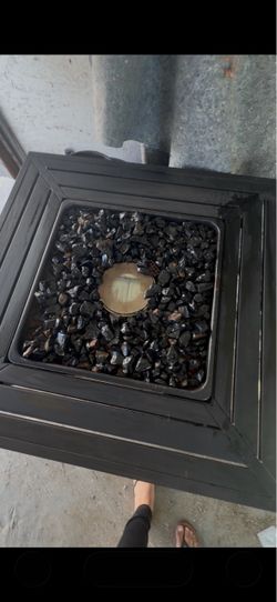 Outdoor Propane Fire Pit Table