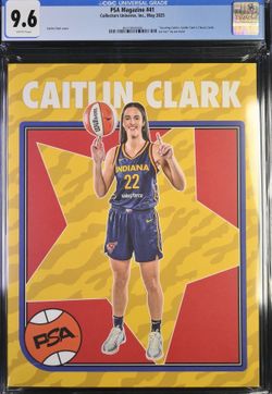 Caitlin Clark Rookie PSA Magazine