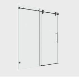 Glass shower door 