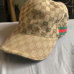 Original Gucci Canvas Cap