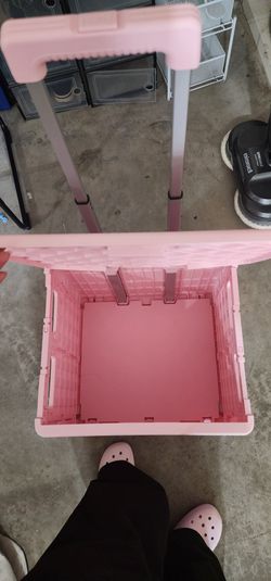 Rolling cart- Light Pink