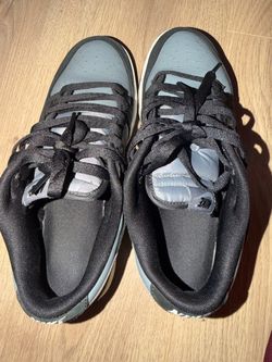Nike SB Dunk Low Pro sneakers in black and gray