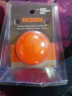 Hand therapy ball. 4.00firm