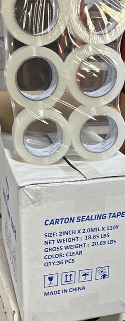 Clear Tape/ Tape Caja De 36 Rollos.