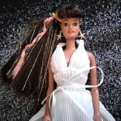 Barbie Sparkle Beach Theresa Doll In Maryland Monroe White Dress Mint