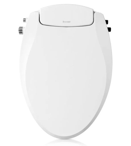 Brondell Bidet Toilet Seat Elongated Shape Non-Electric White #2-82 (New) - $5 West Valley Delivery
$65