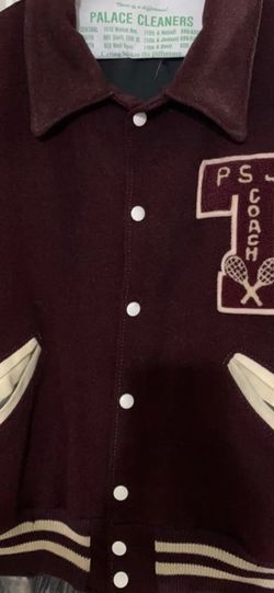 Vintage PSJA High School TX Tennis Coach Jacket Size 44