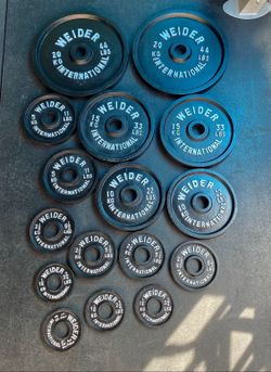 Weider International Olympic Weight Sets