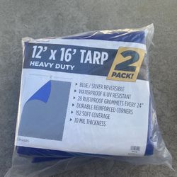 HEAVY DUTY TARPS PACK OF 2