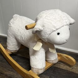 Lamb Plush Rocker