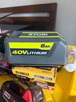 Ryobi 40V 8Ah Lithium Battery