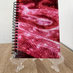 Red Snake Custom Hand Made Notepad