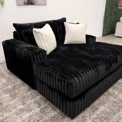 Corduroy Couch Lounge - Free Delivery 